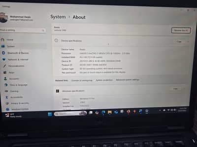 Dell Latitude 5490 corei7 8th generation laptop