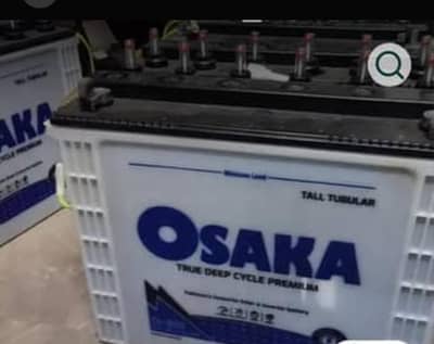 185 Ah tubular battery x 4 piece