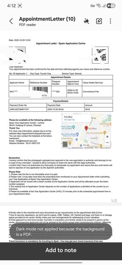 Vist Visa Appointment Available