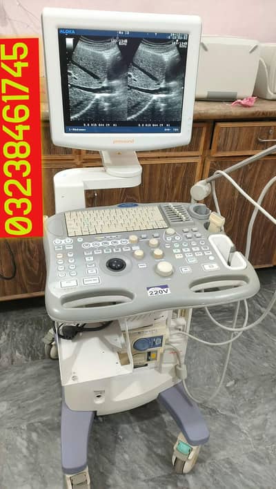 Aloka prosound 3500 (LCD) japanese colour Doppler ultrasound machine