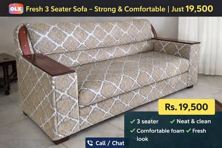 3,3 seater sofa Set 2 pice