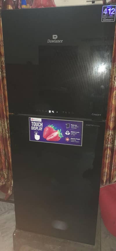 9193 Graze+ Gem Black Refrigerator  ( Fridge ) Warranty Card Available