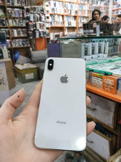 iphone xs max jv  non 64 gb  face id issue  battery change  screen cha