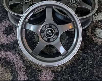 15inch 4nut 100pcd rims