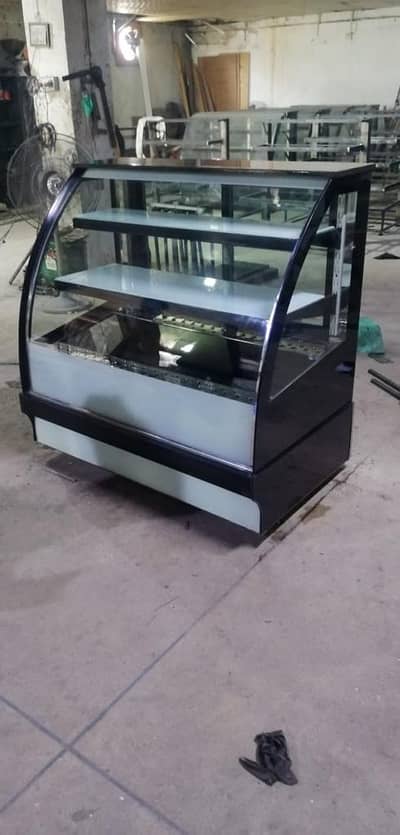 wall racks bakery counter