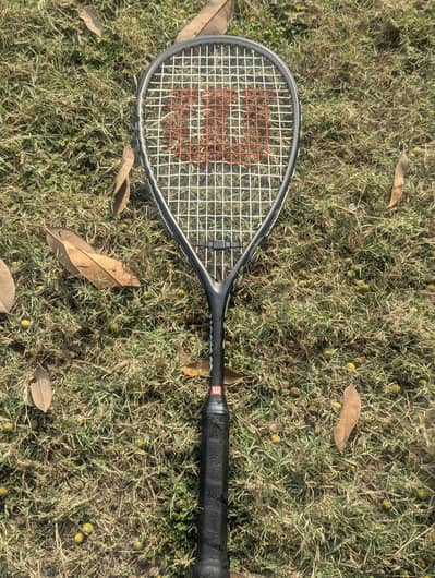 WILSON TITANIUM T1 POWER , SQUASH RACKET , EXCELLENT CONDITION