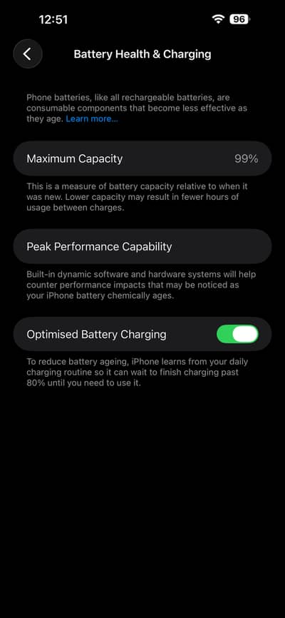 Apple iPhone 14 Pro Max 256gb 99 health