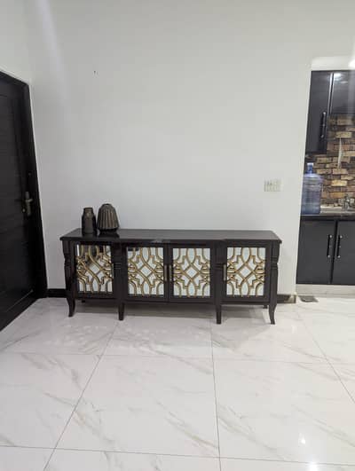 Semi solid wood sideboard