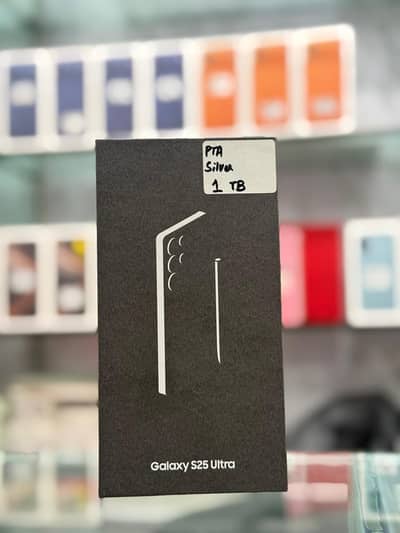 Samsung galaxy S25ultra Siilvrt official pta approved Boxpack