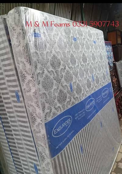 Double Foam nd Medicated Matress Grand Sale