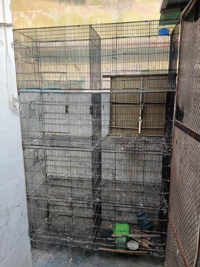 folding cage 2x1.5 8 portion