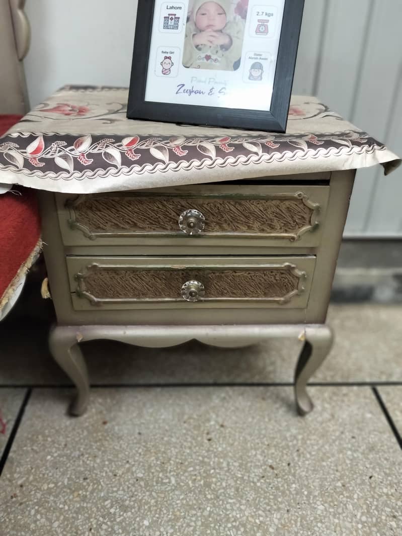 solid wood double bed 2