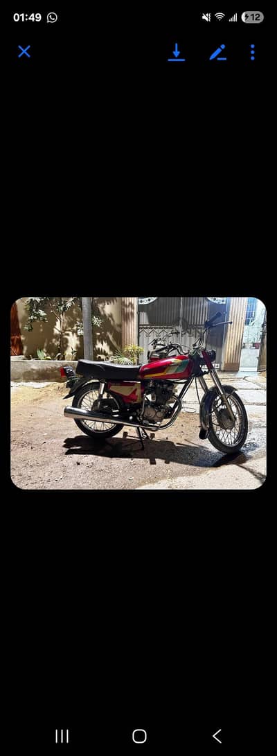 honda 125 model 1997 black silencer laga