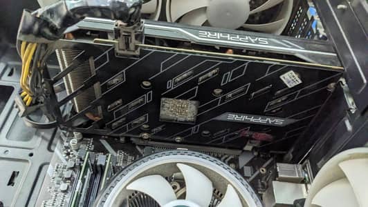 AMD Radeon Rx 580 8gb sapphire nitro gpu