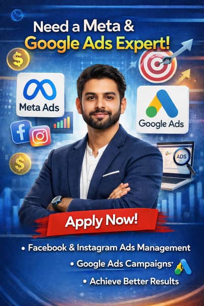 We Are Hiring Meta & Google Ads Experts — Apply Now!