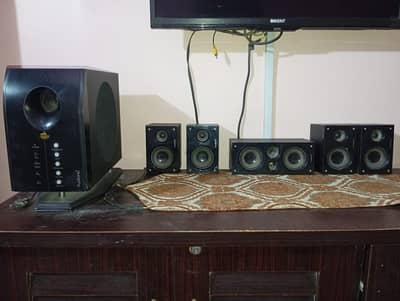 Audionic Home Theatre 5.1 – Excellent Sound – Fully Working