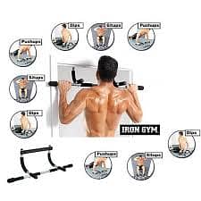 Iron Gym Extreme Pull Up Bar Chin Up Bar Home Gym