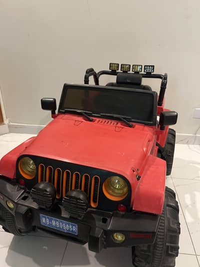 Kids electric motor car