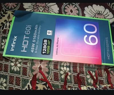 Infinix hot 60i box open ha