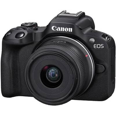 Canon R50 Mirrorless Camera With 18-45mm Lens 3