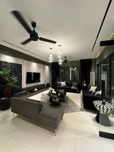 Ten Marla Brand New Furnished House Available For Rent In Bahria Town, Lahore