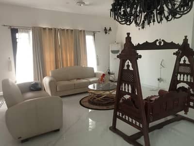 Defence 700 Yards Two Unit Bungalow For Rent Swimming Pool Basement Theater Solar System