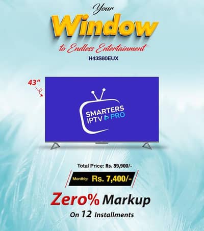 haier led 32inch to 98 inch in 12 month instalments