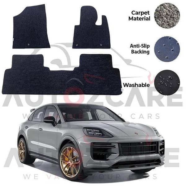 Porsche Cayenne Genuine Fitting Carpet Floor Mat 4PCS - Model 2019-2025