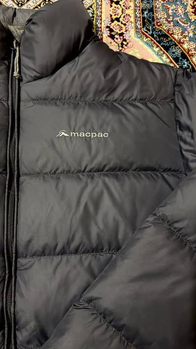 Macpac goose down jacket