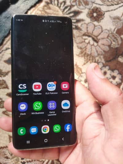 Galaxy S10 Dual Sim 6/1×8 all sim approved only mobile or charger