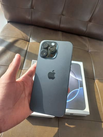 IPHONE 16 PRO MAX | PTA APPROVED | Black Titanium