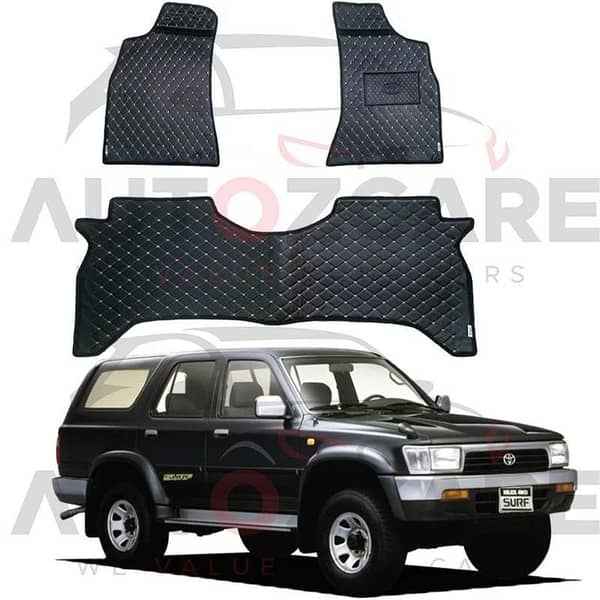 Toyota Hilux Surf 7D Floor Mat (Flat Style) 3PCS - Model 1990-1996