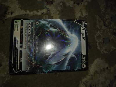 POKEMON DESTINED RIVALS CARD[ LUGIA V ] [ 220HP]