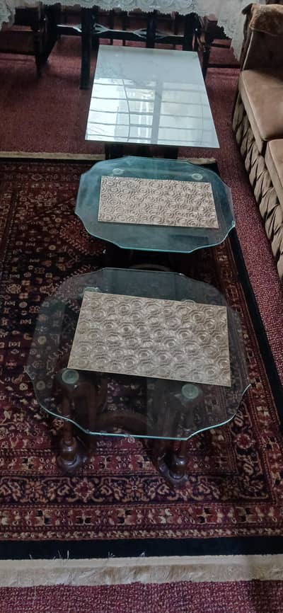 Table set of three pcs for sale