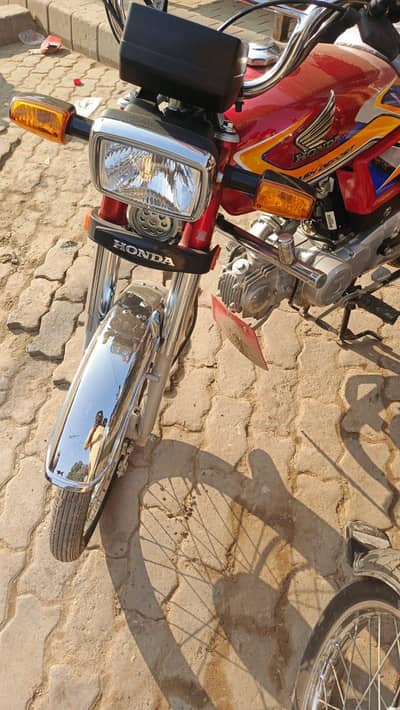 honda cD 70 brand new conditions