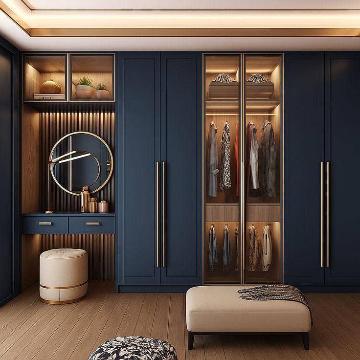 Nawab Interior Home Decor Wardrobe Kitchen Bedroom & PVC Wall Paneling ...