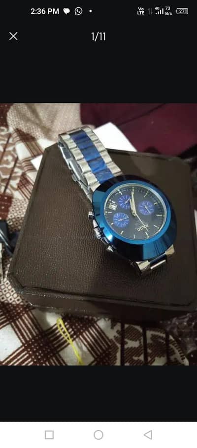 watch with box new h kam use h