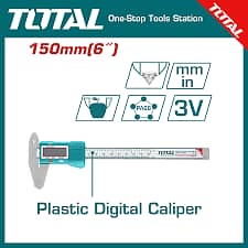 TMT331501 TOTAL Plastic Digital Caliper 150mm In Pakistan