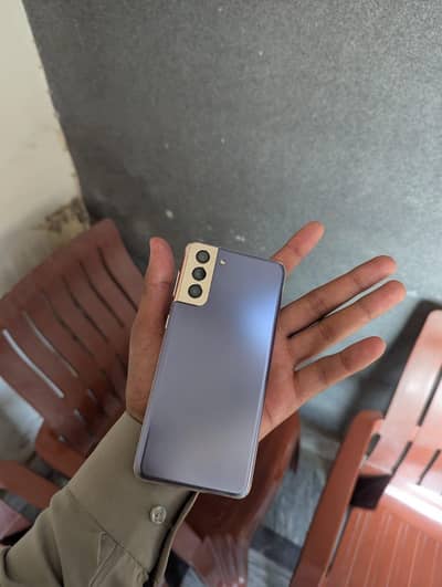 Samsung S21 Plus With Orignal Box Cable