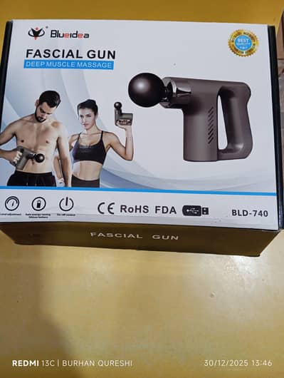 Fascial gun 6800pkr only, with free delivery in lahore