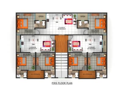 First floor West Open Rafi Bunglows Malir City Apartment