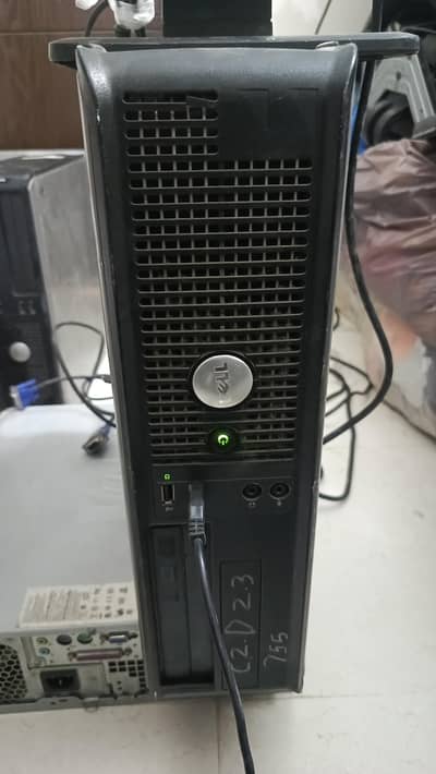 core 2 Duo desktop with LCD and keyboard