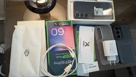 Infinix Hot 60 Pro – 8 Months Warranty, 10/10 Condition, 8+128GB, Blac