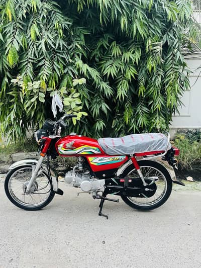 Honda cd 70 2023 model total original 10/10 condition best for 2024