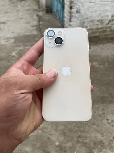 iphone 13 NON PTA   128GB    WHITE COLOUR    93 BATTERY HEALTH   WATER