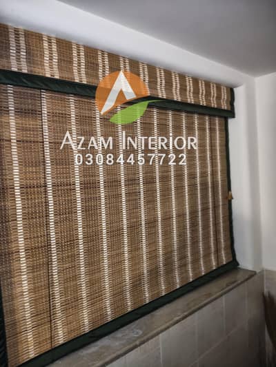 bamboo chikh blind wooden blinds Roller blind zebra vertical bamboo