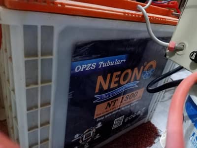 NEAON TALL TUBULAR 1800 SLIGHTLY USED GOOD BACKUP