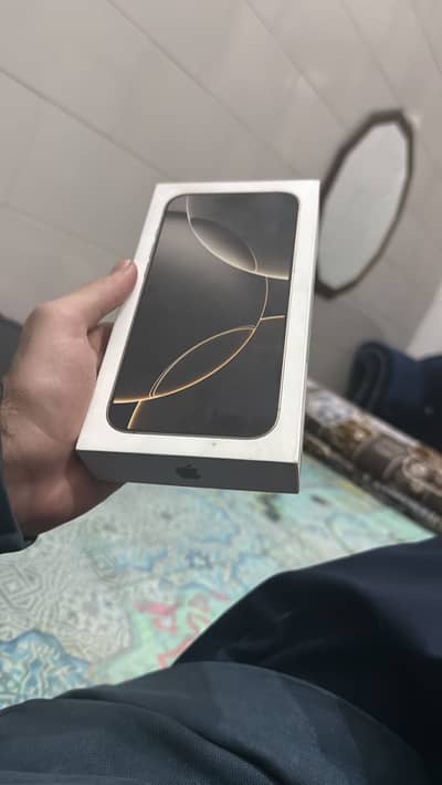 Iphone 16 pro max boxed packed