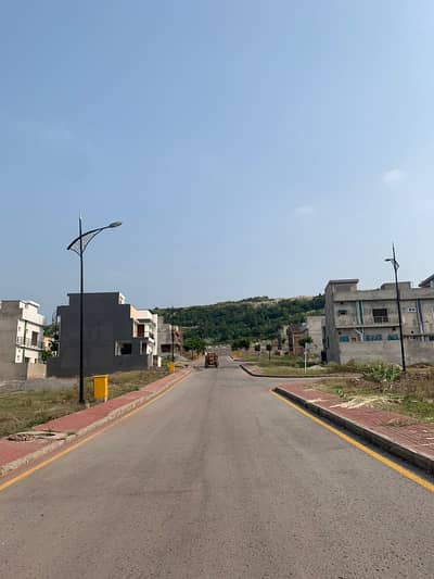 Sector N 5 Marla Plot Corner Extra Land Boulevard Map Paid for Sale Bahria Enclave Islamabad