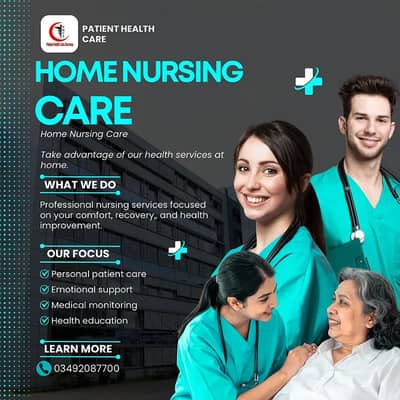 Male Female Nurse | Care Taker | Nursing Staff | Home Nursing Staff